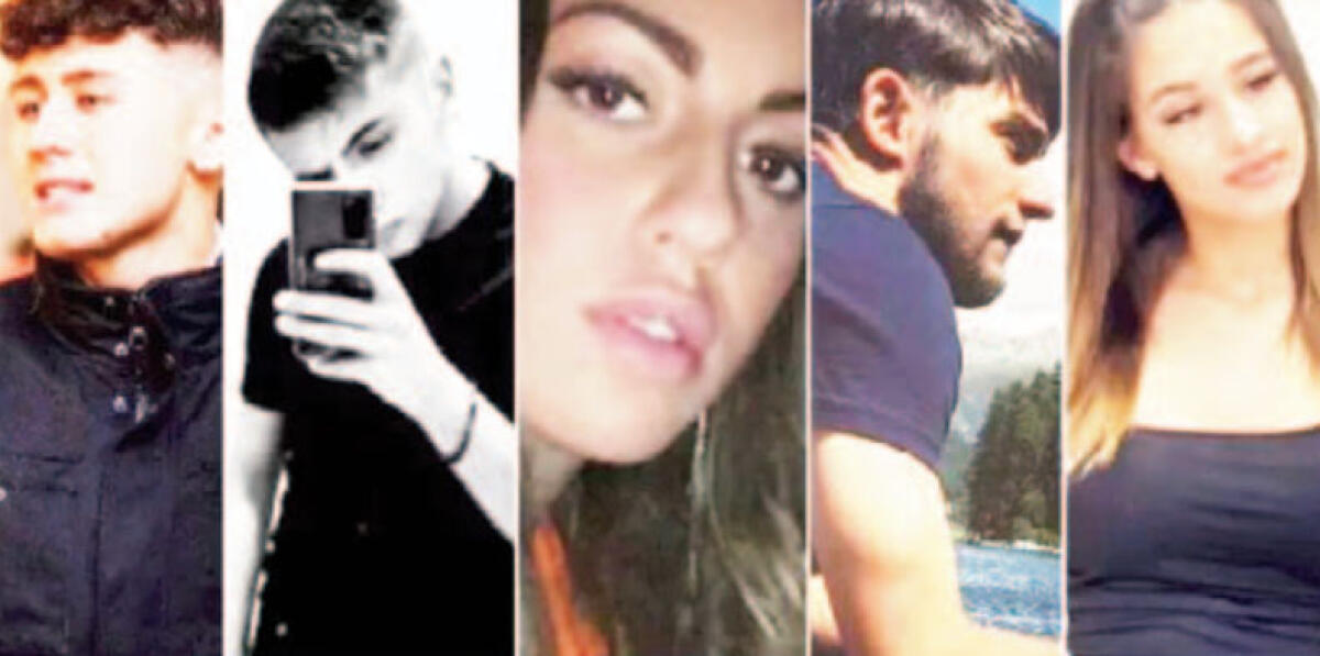 La 500 ribaltata dopo la festa: ecco le cinque giovanissime vittime dell'incidente - 