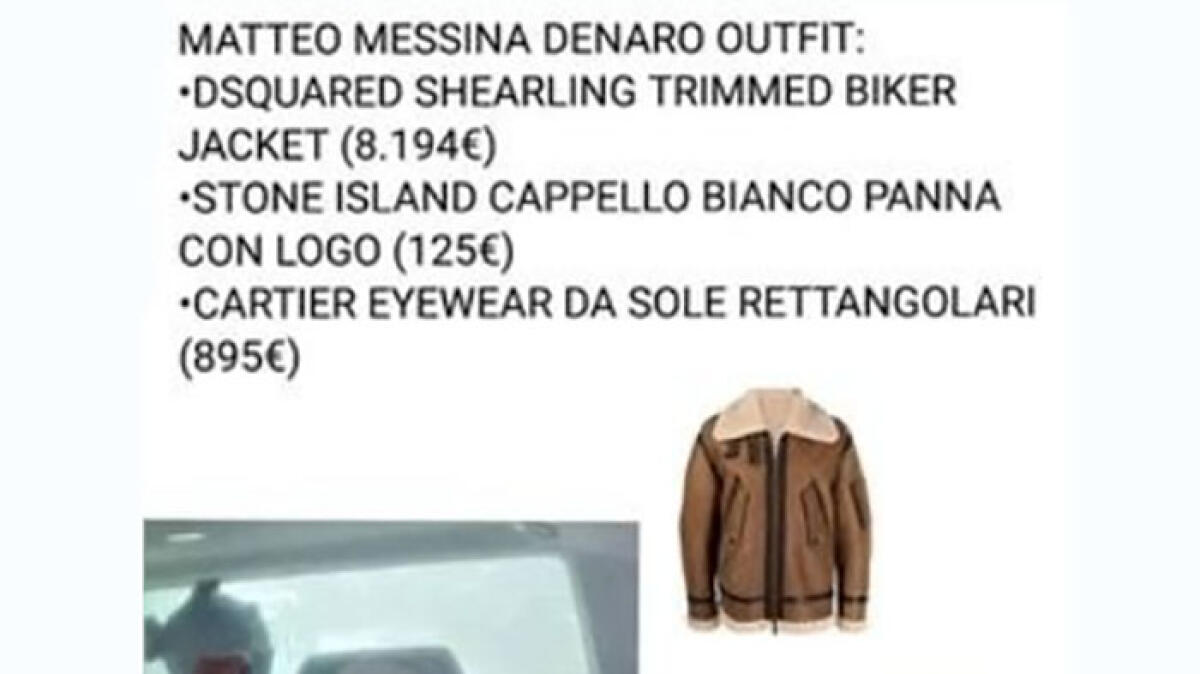 Boom moda per lo "stile" di Matteo Messina Denaro - 