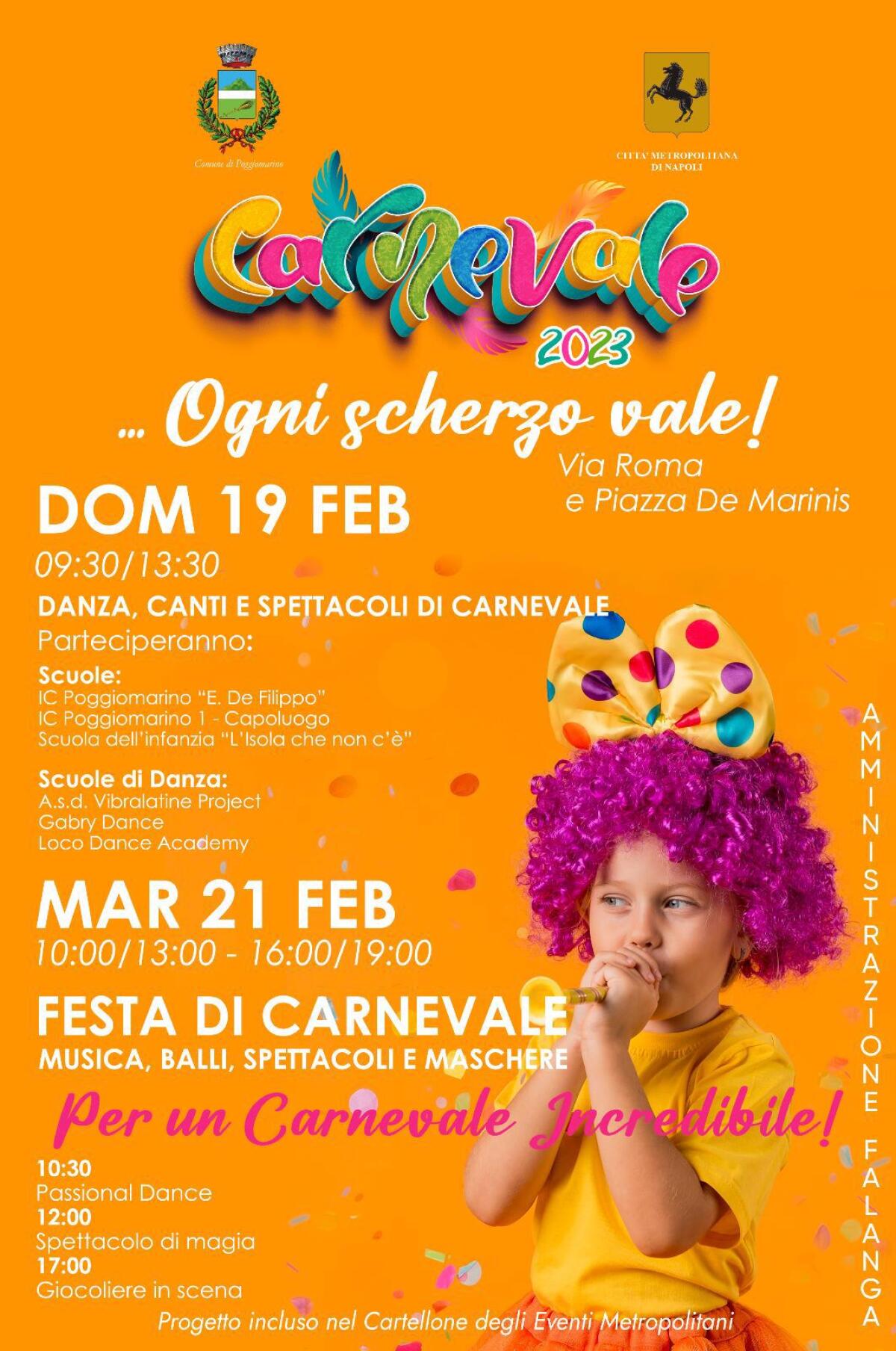 Vivere un set fotografico, arriva il Carnevale “incredibile” di Poggiomarino - 