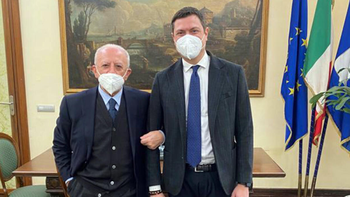 Incontro De Luca-Annunziata: "Sinergia per l'Agenda Napoli" - 
