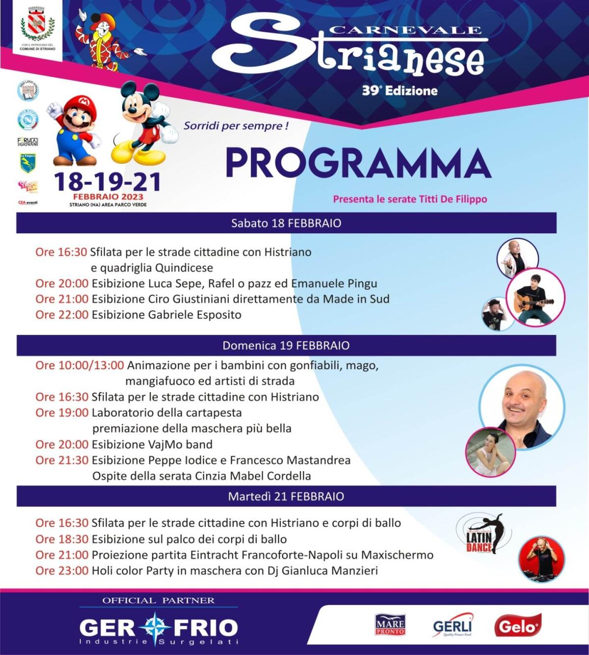 Ritorna lo storico Carnevale Strianese: il programma degli eventi - 