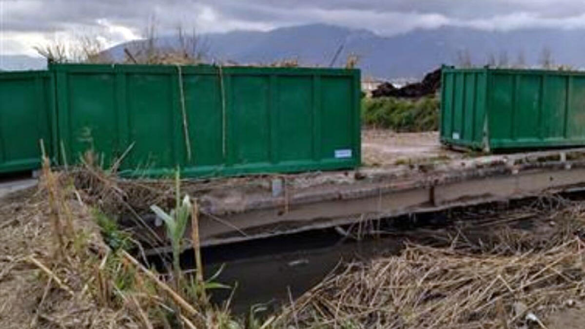 Fiume Sarno, parte l'abbattimento di Ponte Marconi - 