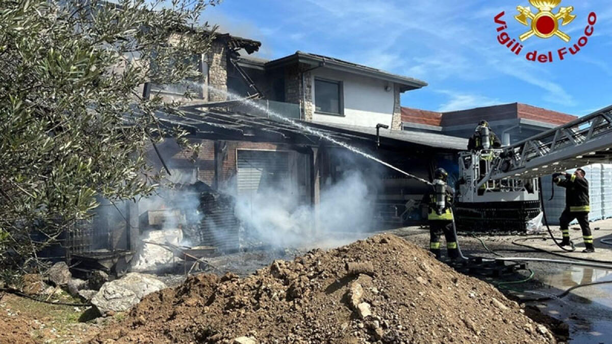 Fiamme nella nota azienda vitivinicola: danni ingenti - 