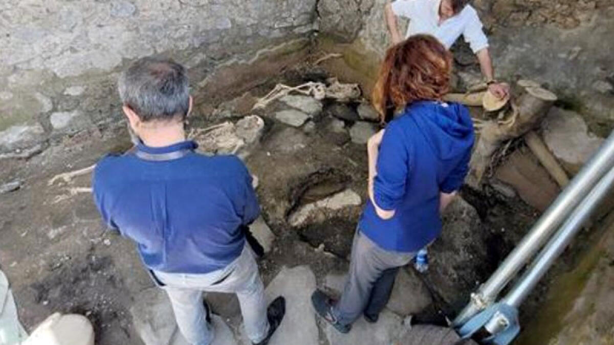 Scavi di Pompei, emergono nuovi resti - 