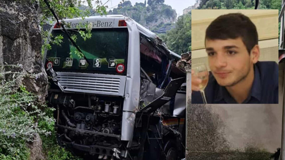 Bus precipita in Costiera, Nicola aveva 29 anni. A rischio il passaggio del Giro d'Italia - 