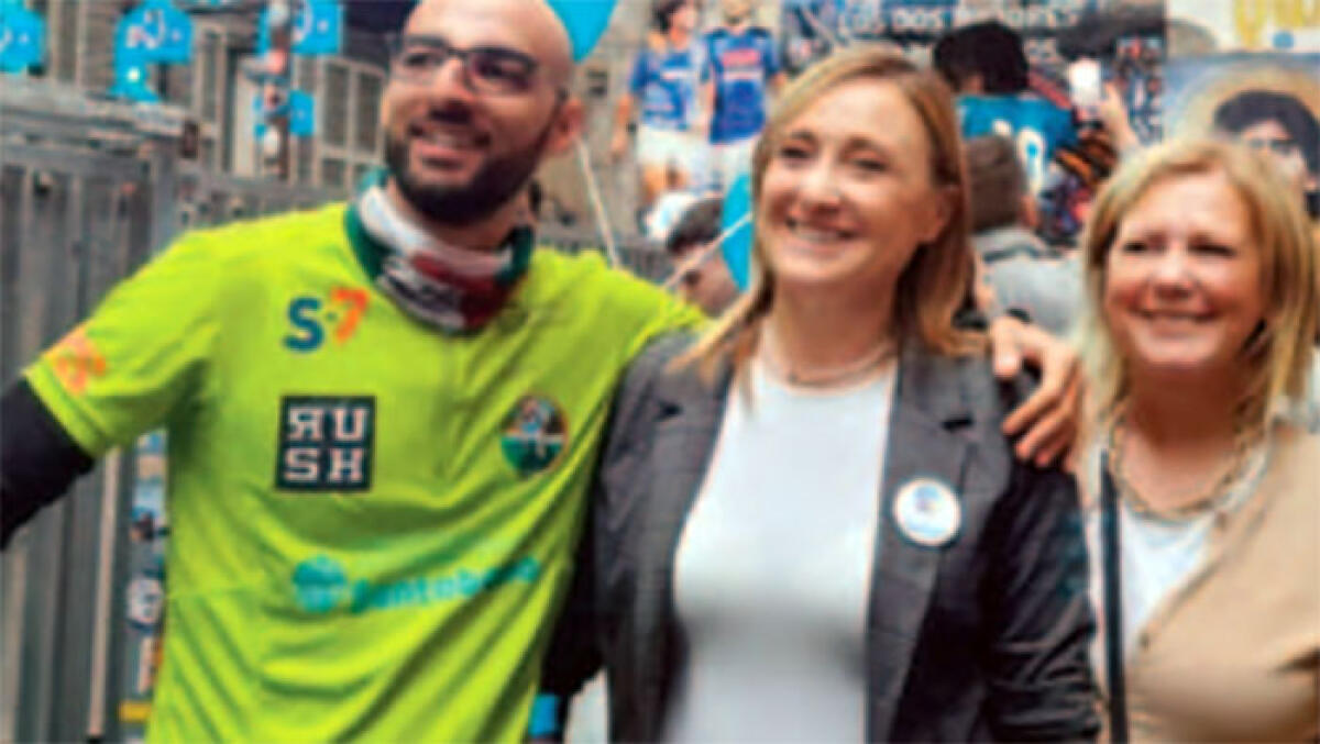 Mille chilometri in bici per il Napoli - 