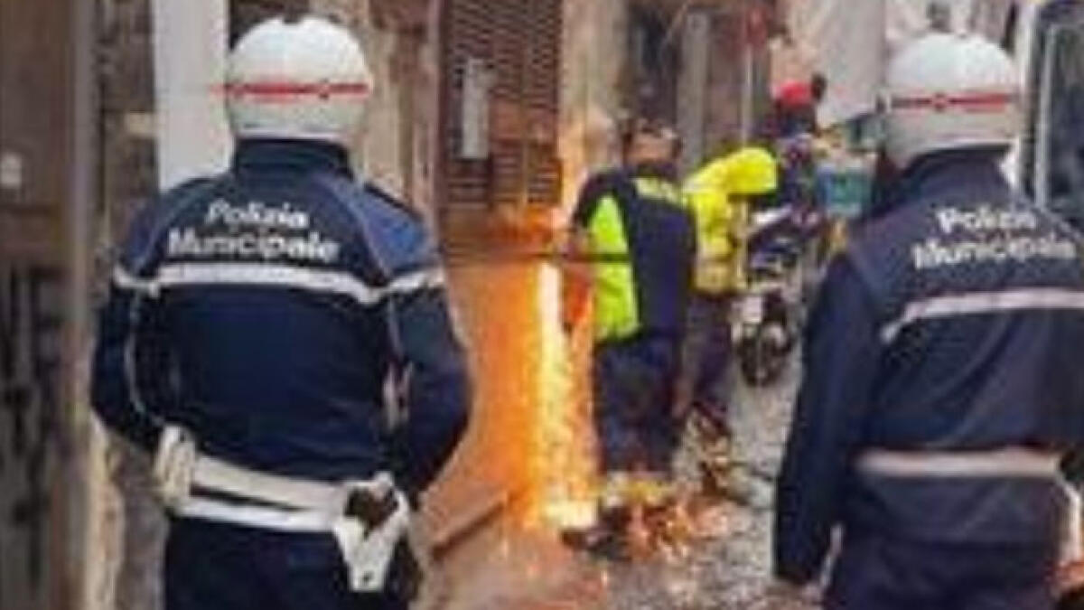 Rimossi 90 paletti e transenne che occultavano le strade - 