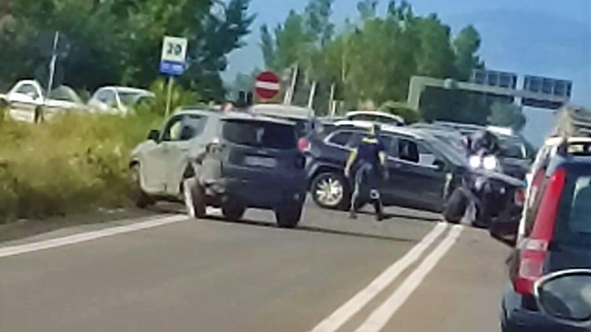 Frontale sulla Statale 268, feriti allo svincolo di San Giuseppe Vesuviano - 