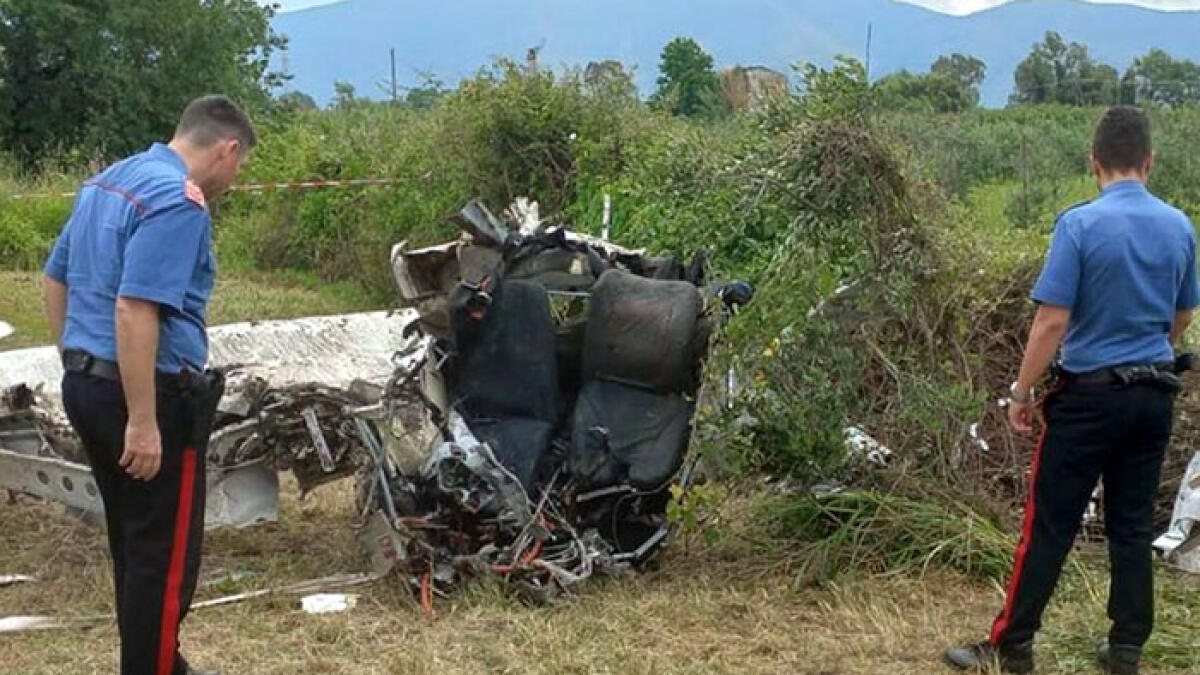Precipita ultraleggero, morti padre e figlio - 
