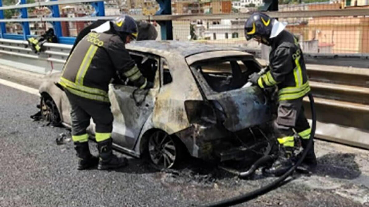 L'auto esplosa in Tangenziale era del Cnr e trasportava due bombole - 