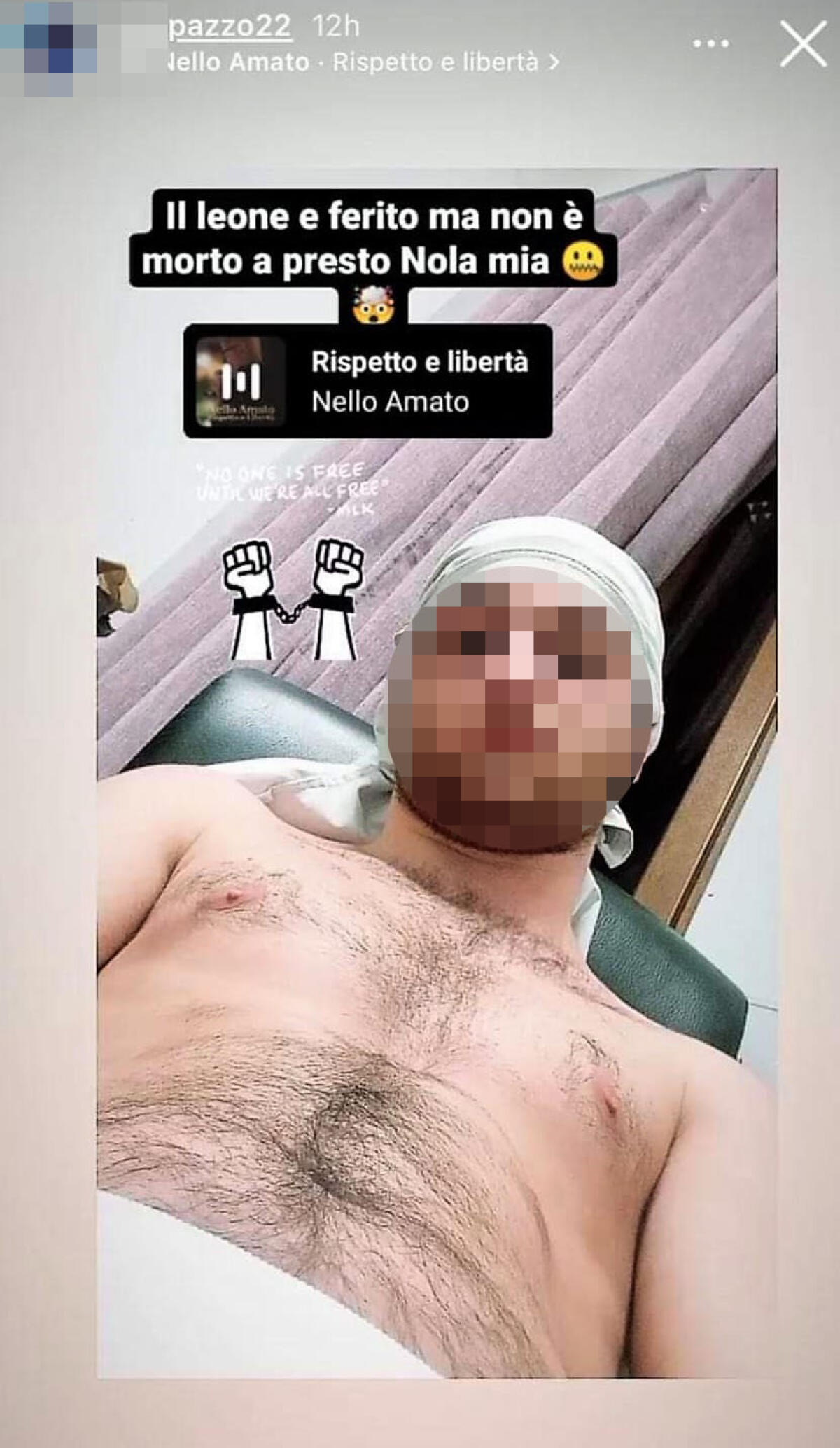 L'investitore di Nola si autoesalta sui social: "Il leone è ferito" - 