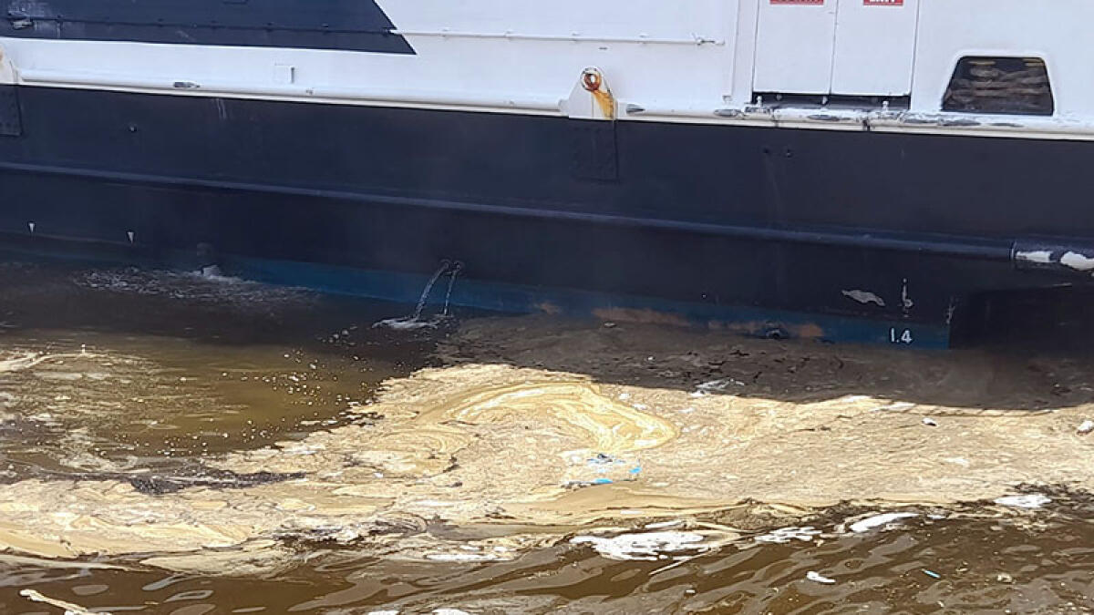 Molo Beverello da incubo, lunghe code e mare con la melma - 