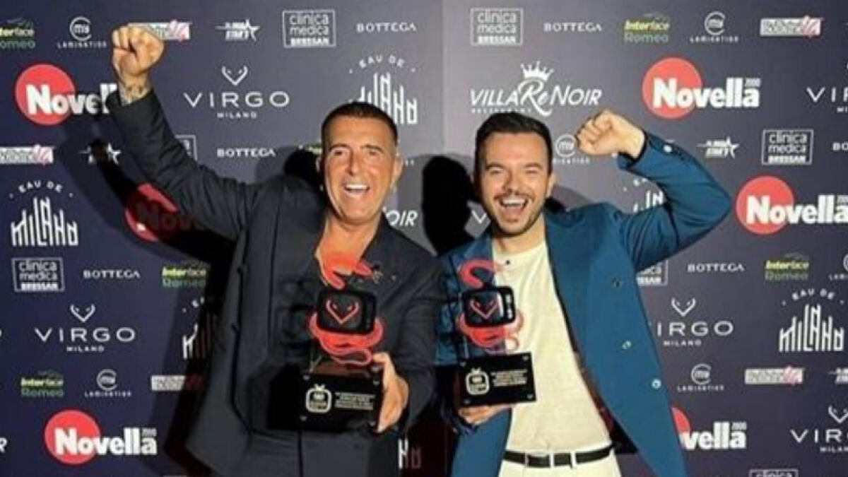 Ricciardi e Sannino conquistano il premio per la miglior sigla tv - 