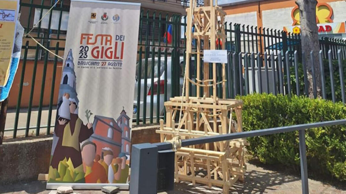 Agosto Antoniano a Brusciano, presentati i Gigli 2023 - 