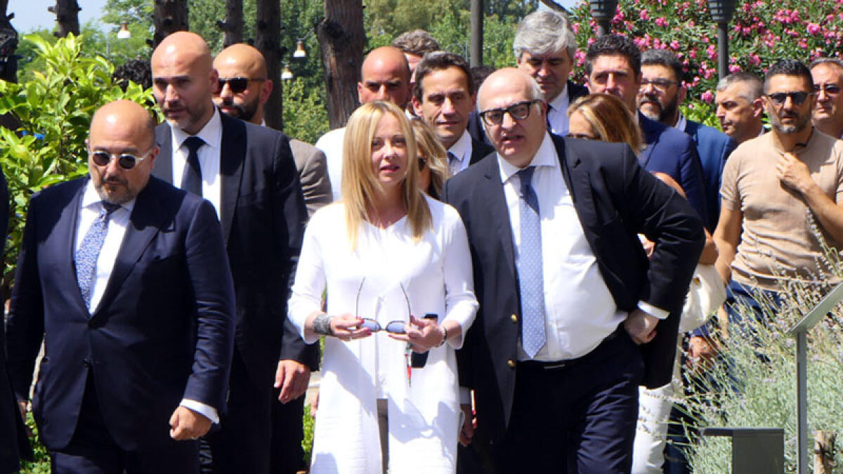 La premier Meloni invitata a visitare il Castello Mediceo di Ottaviano - IL VIDEO - 