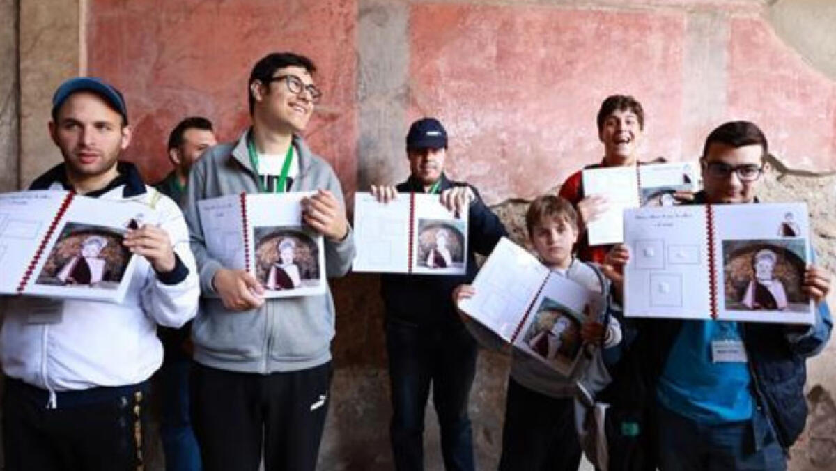 "Pompei in blu" per i ragazzi con l'autismo - 