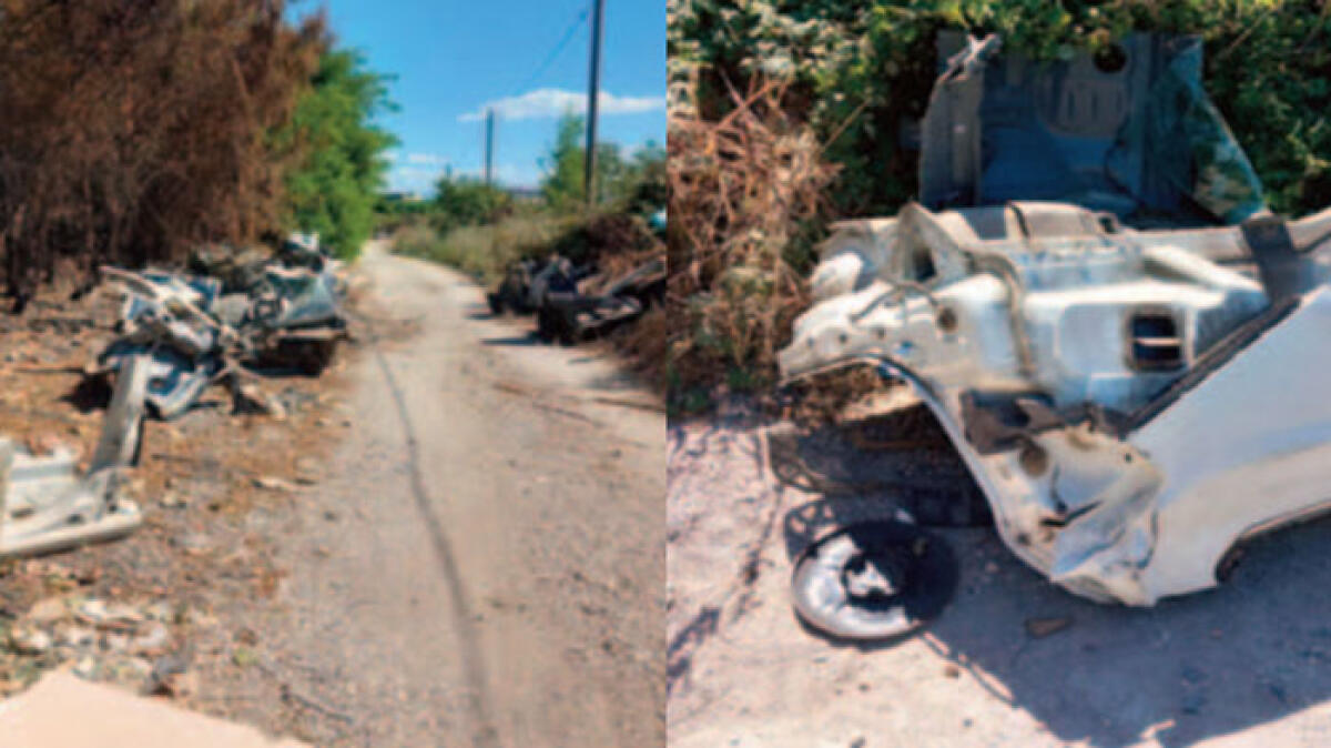 Scoperti decine di telai d'auto in strada: sono tutti senza numero di serie - 