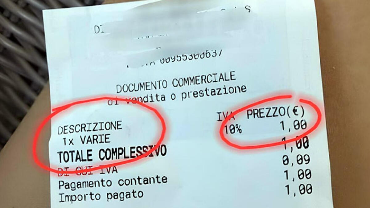 Chiede di riscaldare la pastina della bimba: nel conto deve pagare un euro - 