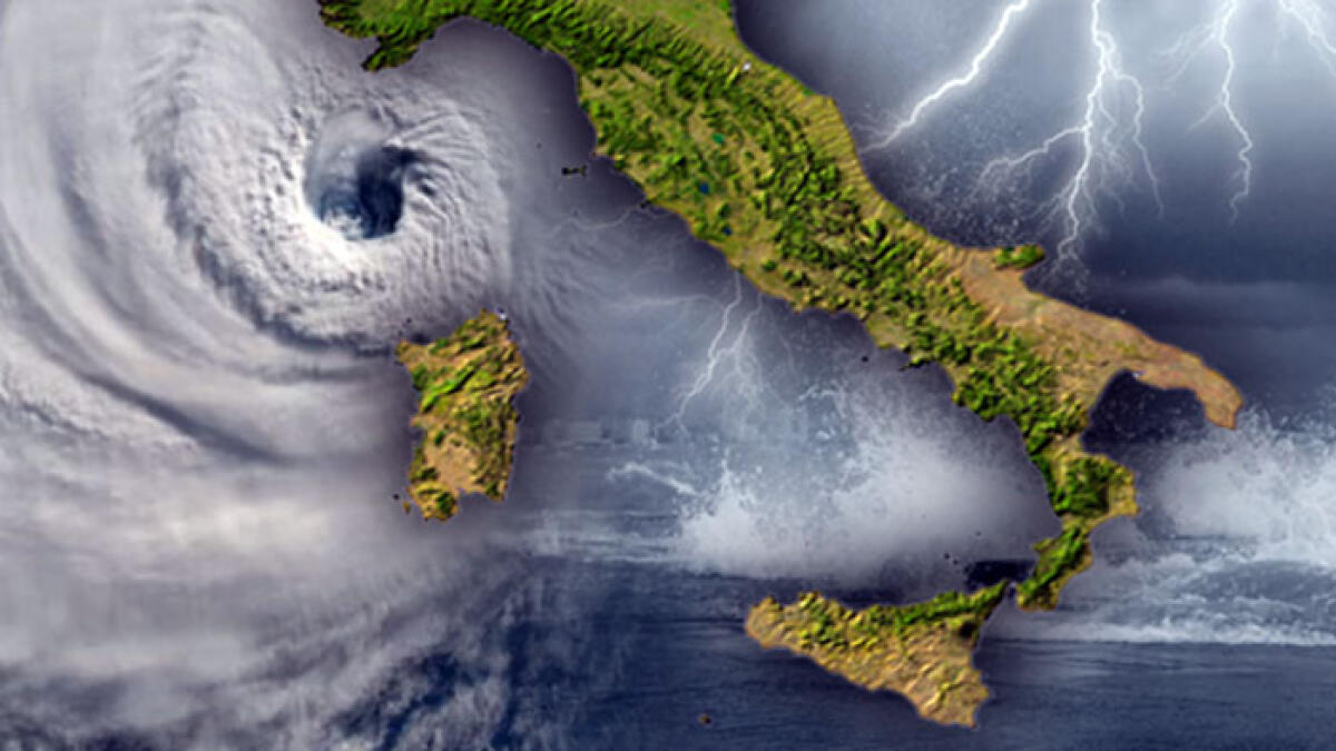 L'Uragano Rea arriva in Italia: rischio di eventi estremi con pioggia e venti forti - 