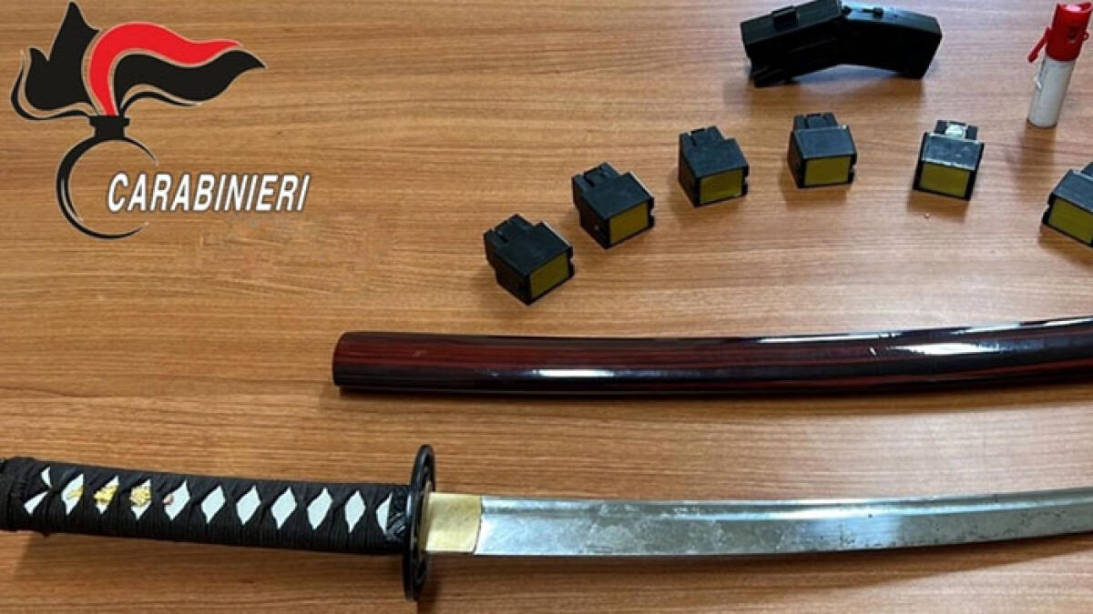 In giro con una katana e uno storditore elettrico - 