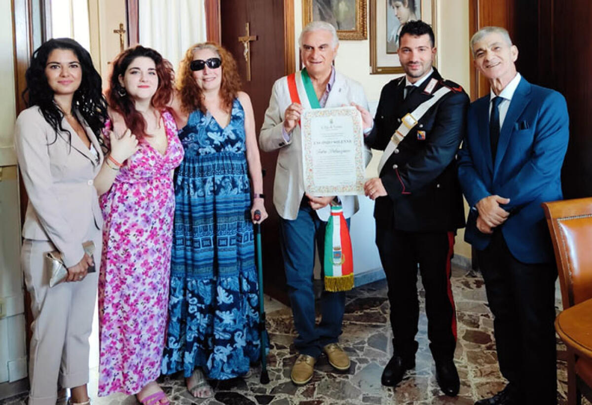 Sarno premia il carabiniere eroe - 