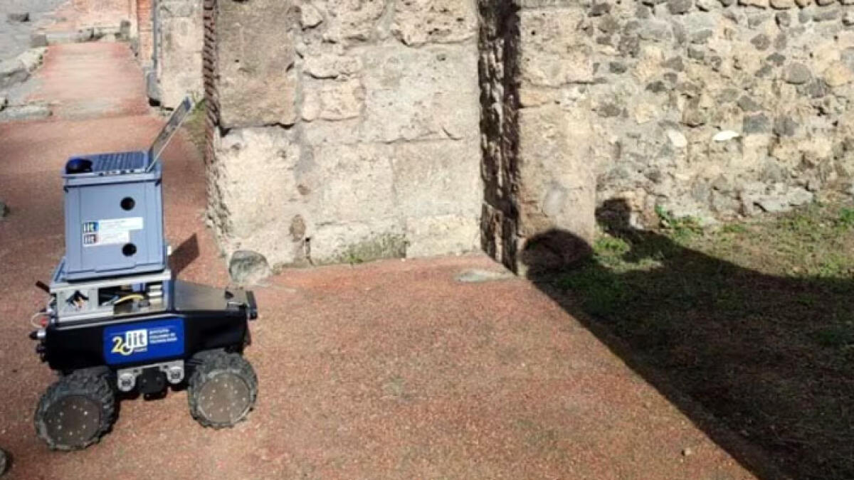 Agli Scavi di Pompei arriva il robot "Ringhio": a cosa serve - 