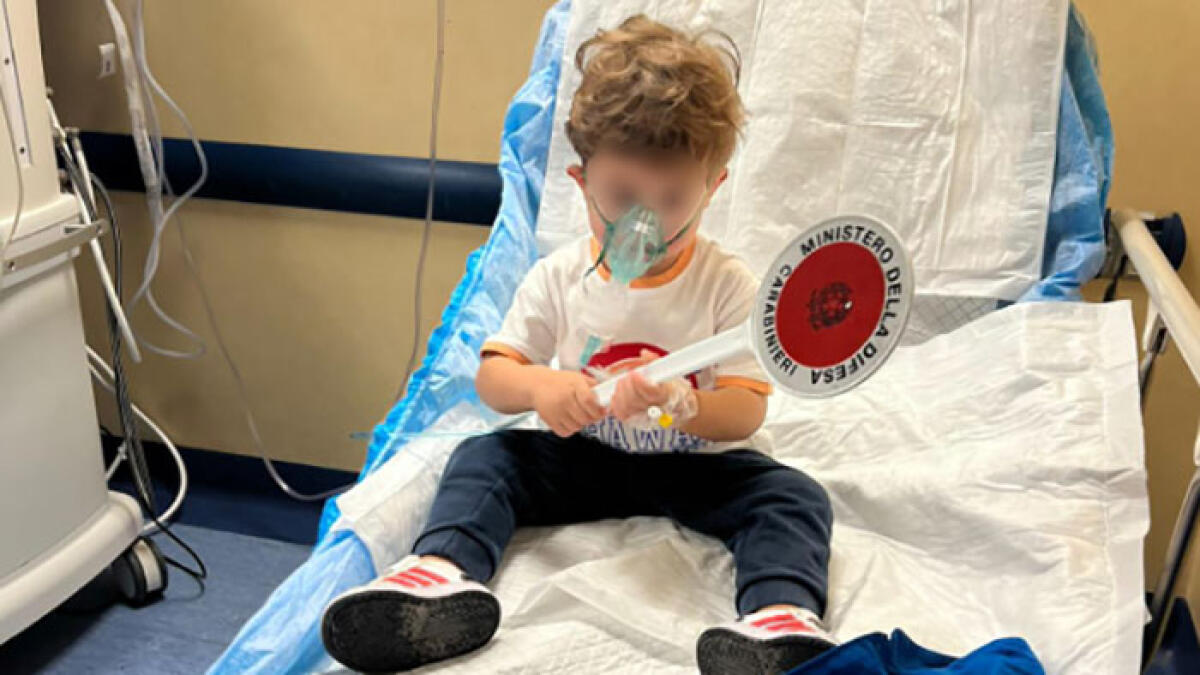 Bimbo in choc anafilattico, corsa contro il tempo dei carabinieri - 