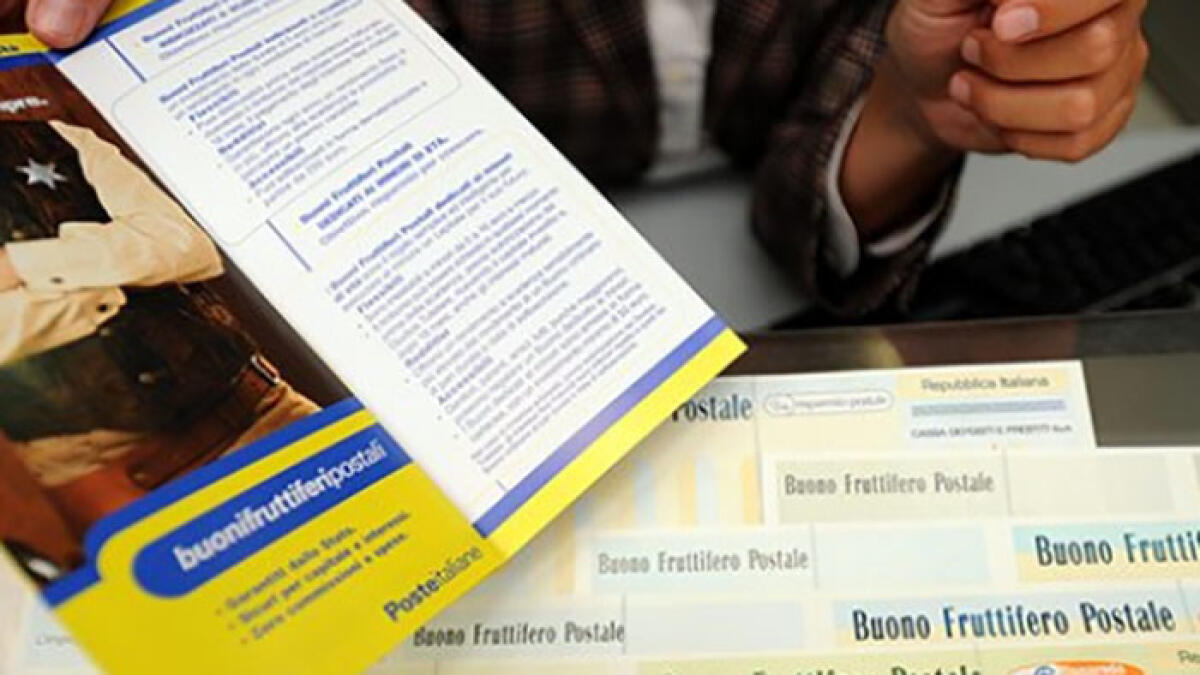 Sono arrivati i nuovi Buoni Fruttiferi, rendimenti più alti - 