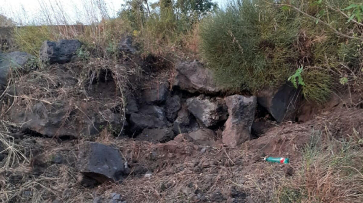 Furto di pietra lavica dal Vesuvio - 