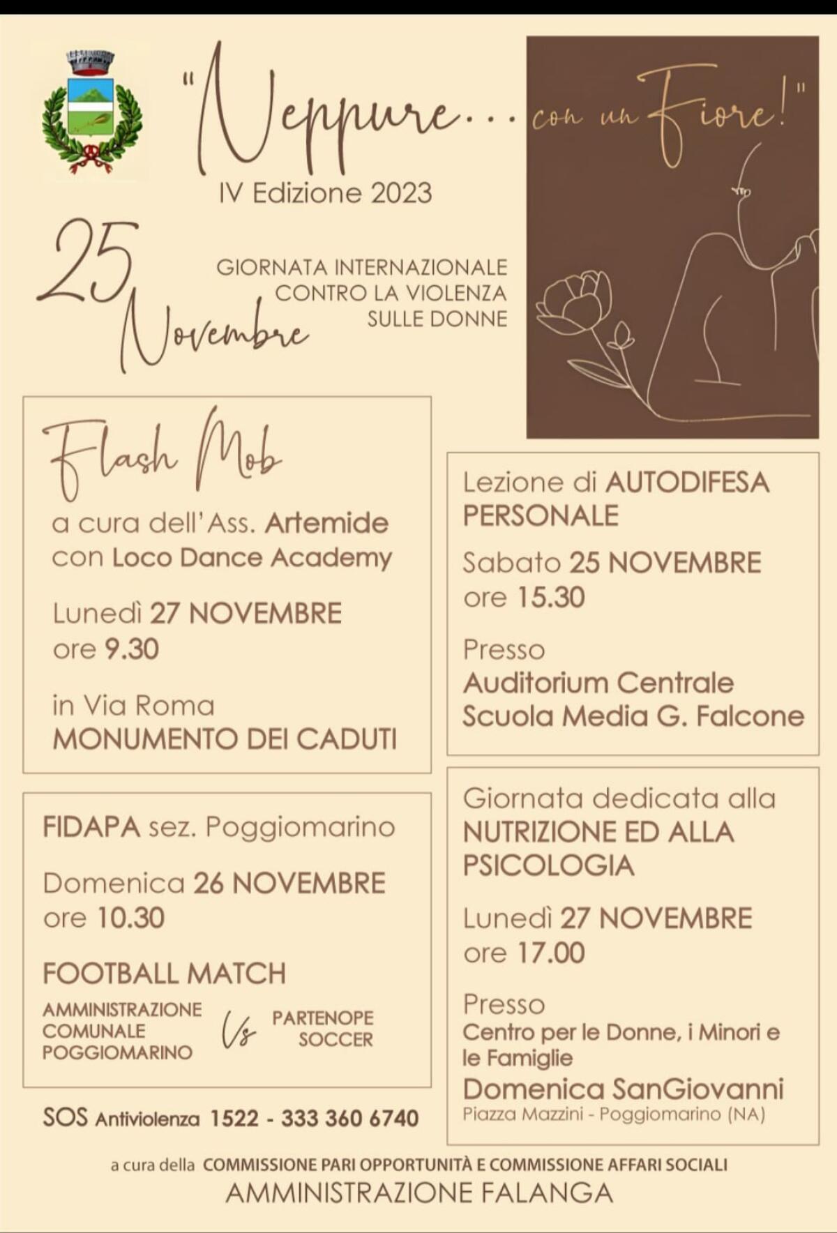 Violenza di genere: sempre più iniziative a Poggiomarino per arginare l’emergenza    - 