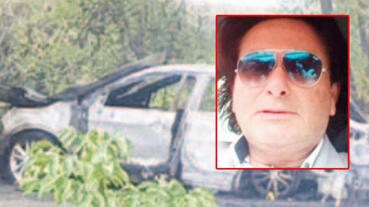 Prof carbonizzato in auto: arriva la svolta su un debito - 