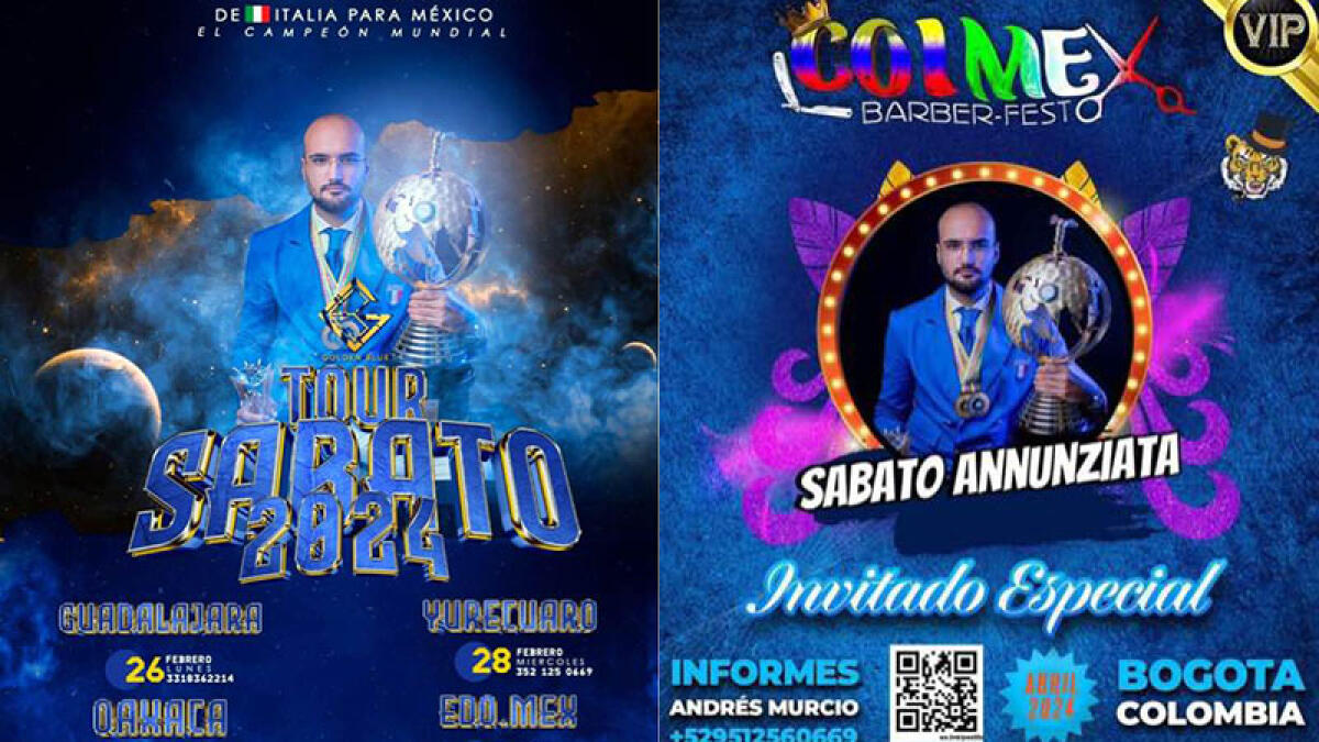 Sabato Annunziata, il campione del mondo ambasciatore italiano dell'hairstyling - 