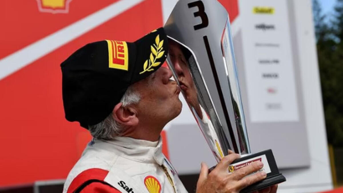 Mondiale Ferrari Challenge, Paolo Scudieri sale sul podio - 