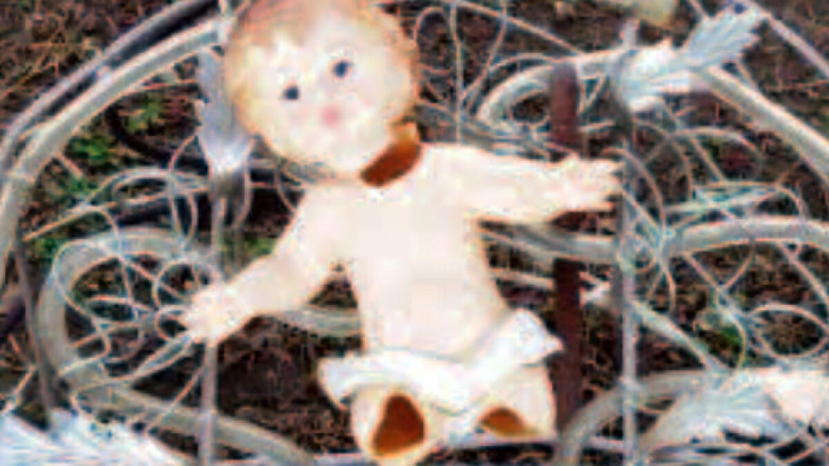 Bambinello decapitato e con le gambe mozzate - 