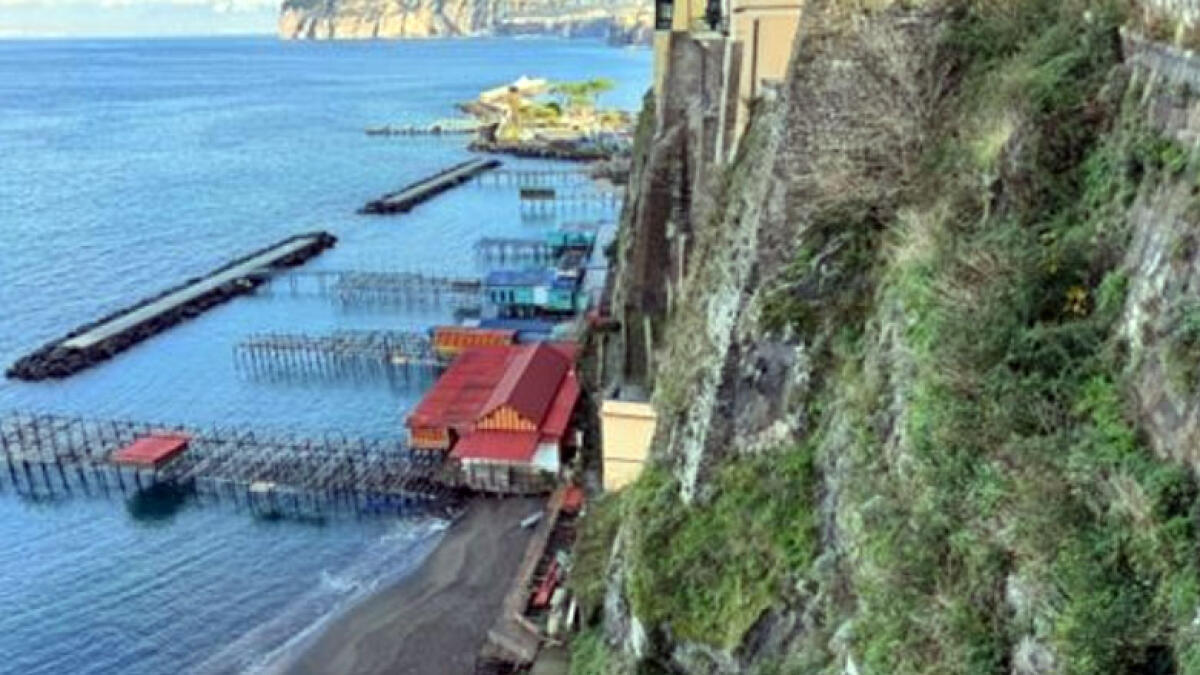 Al via ai lavori su un costone in Costiera - 