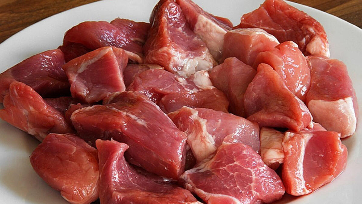 Le dosi di droga nascoste nella carne - 