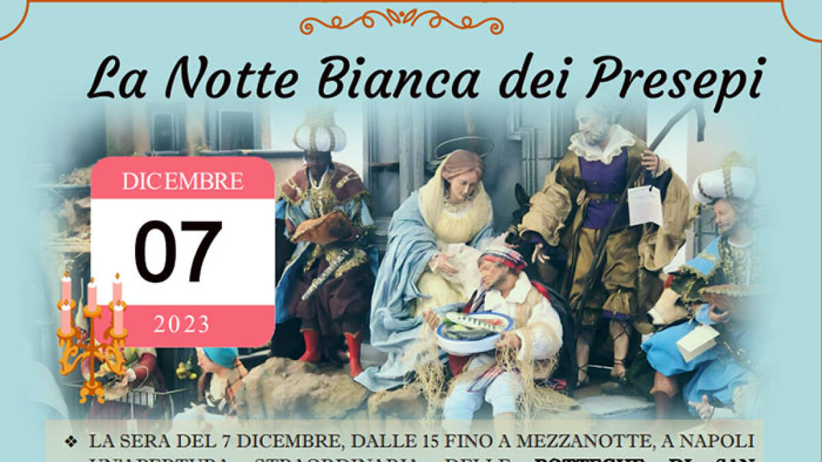 San Gregorio Armeno si prepara alla Notte Bianca dei Presepi - 
