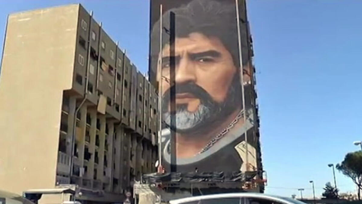 Riqualificazione del Bronx, sos abbattimento per il murale di Maradona - 