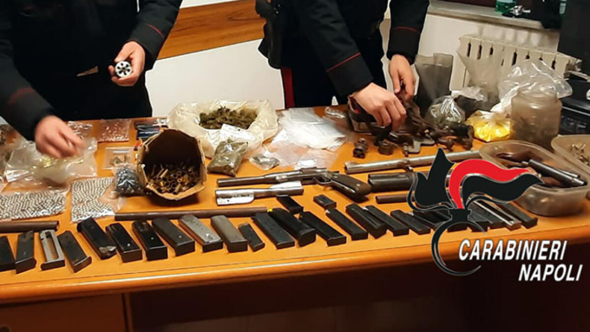 Scoperto laboratorio artigianale di proiettili - 