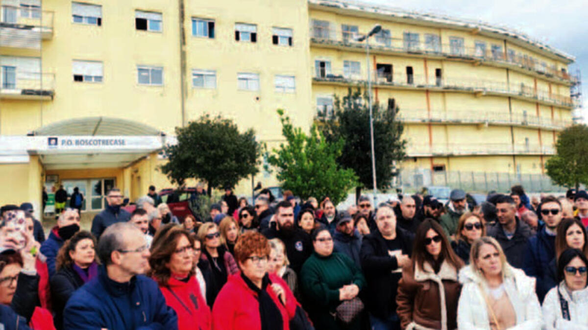 Nuovo corteo: "Riaprite il pronto soccorso a Boscotrecase" - 