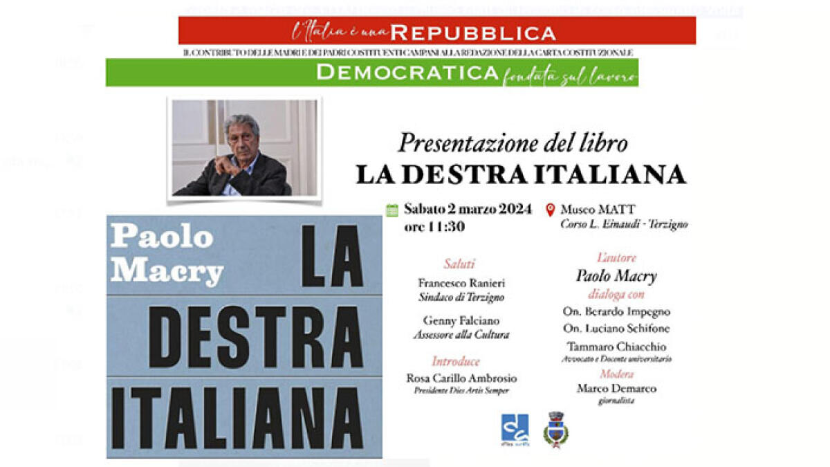 Al Museo Matt di Terzigno si parla de "La Destra Italiana" - 