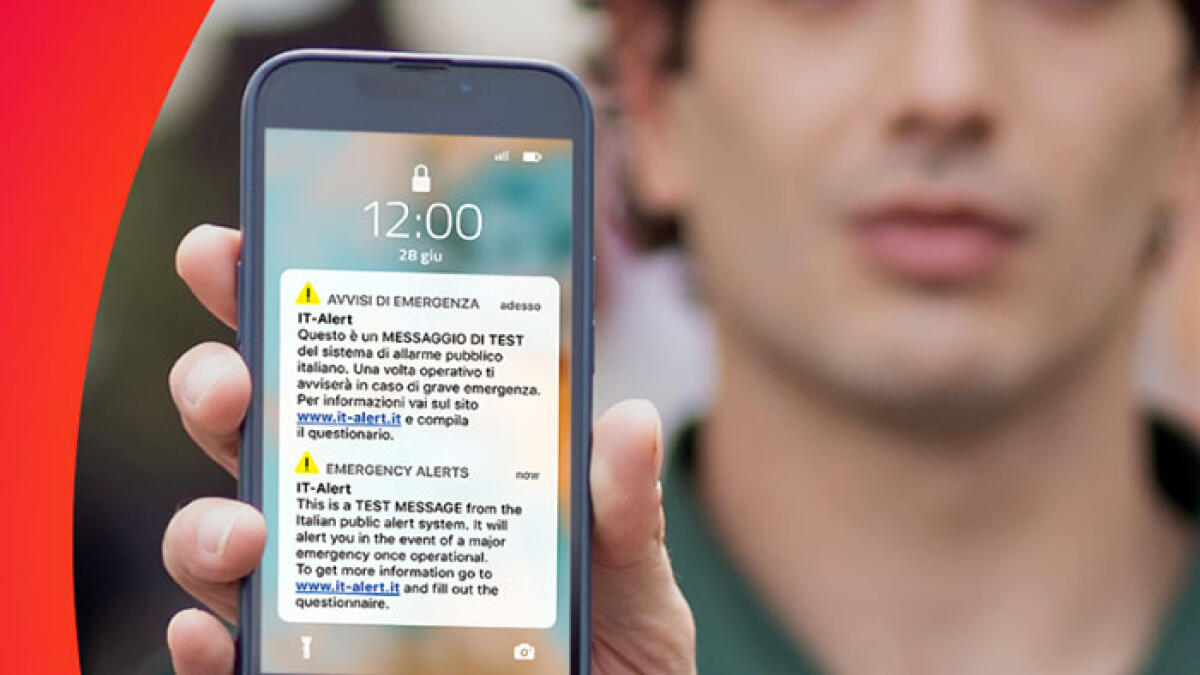 IT-Alert da domani scatta ufficialmente, attenti ai messaggi di pericolo - 