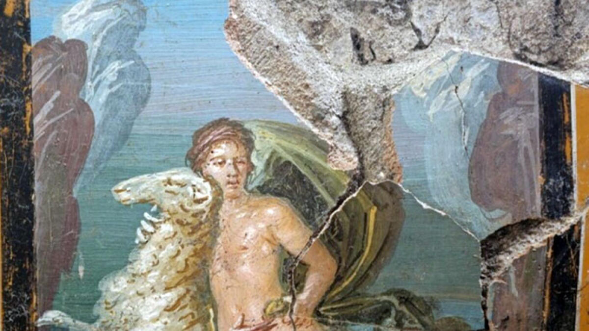 A Pompei Scavi infiniti, spuntano Frisso e Elle - 