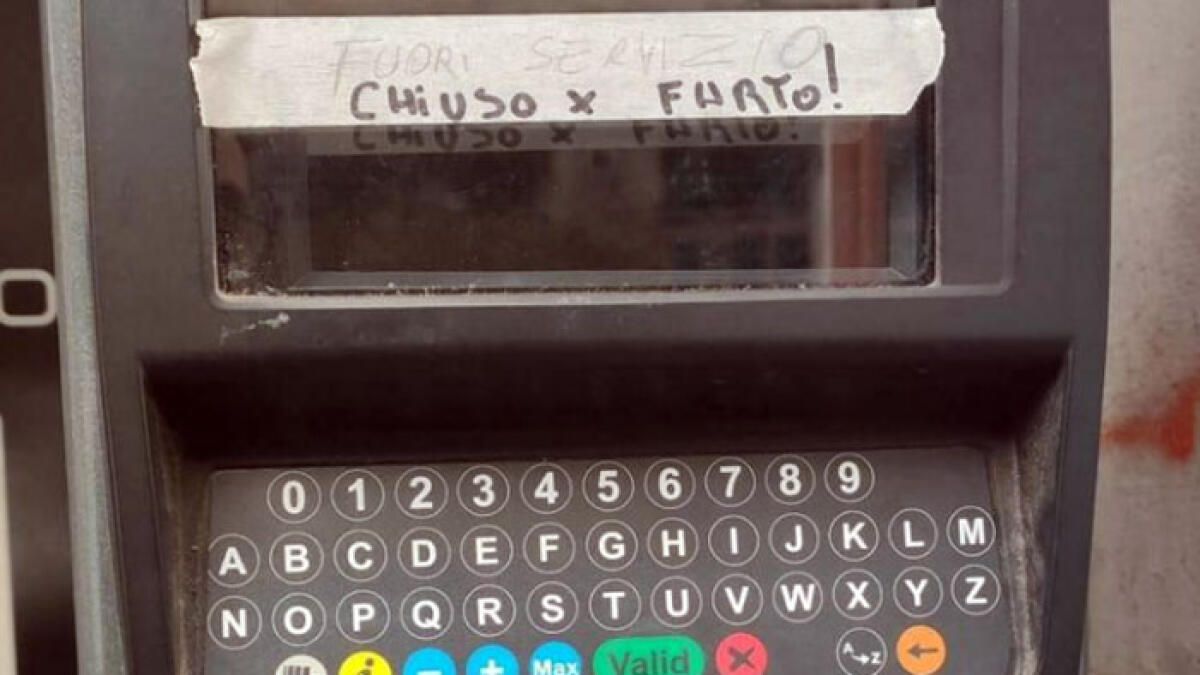 Saccheggiati tutti i parcometri in città, bottino da 8mila euro - 