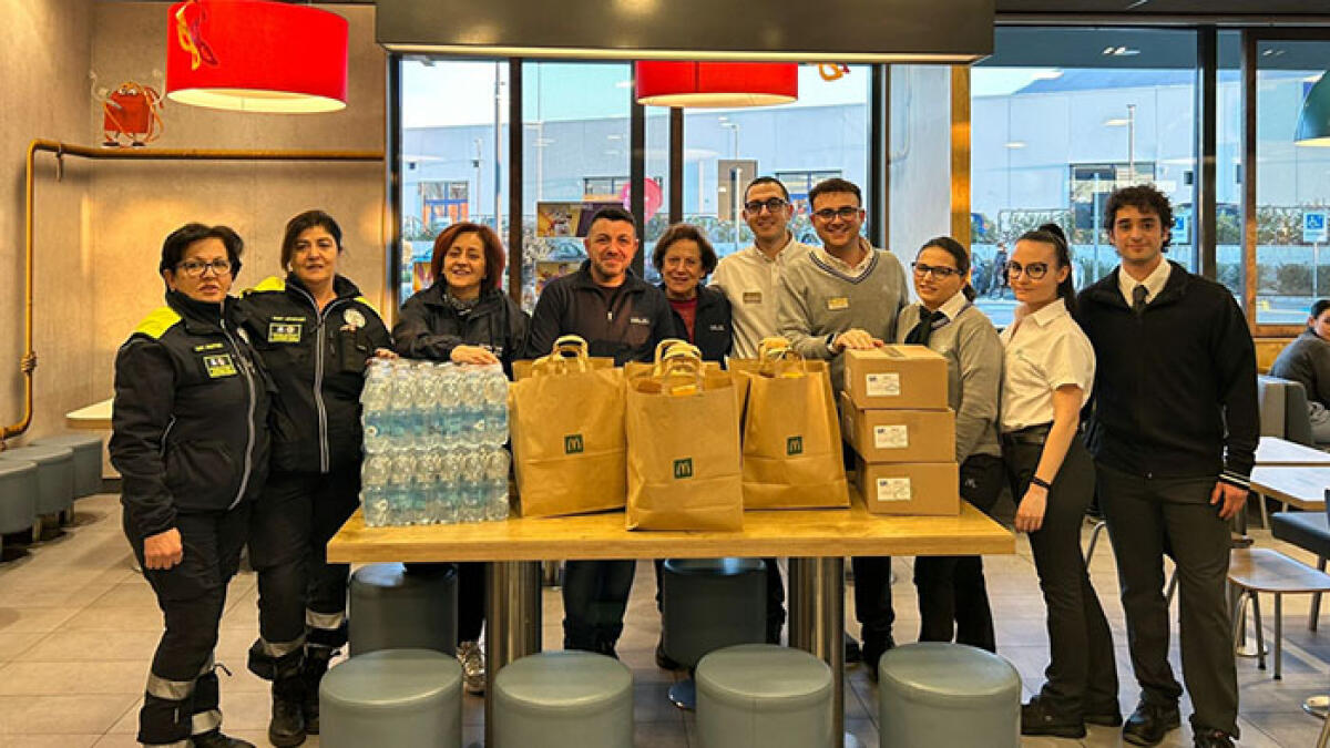 McDonald's, 1460 pasti caldi a settimana donati alla Caritas di Nola - 
