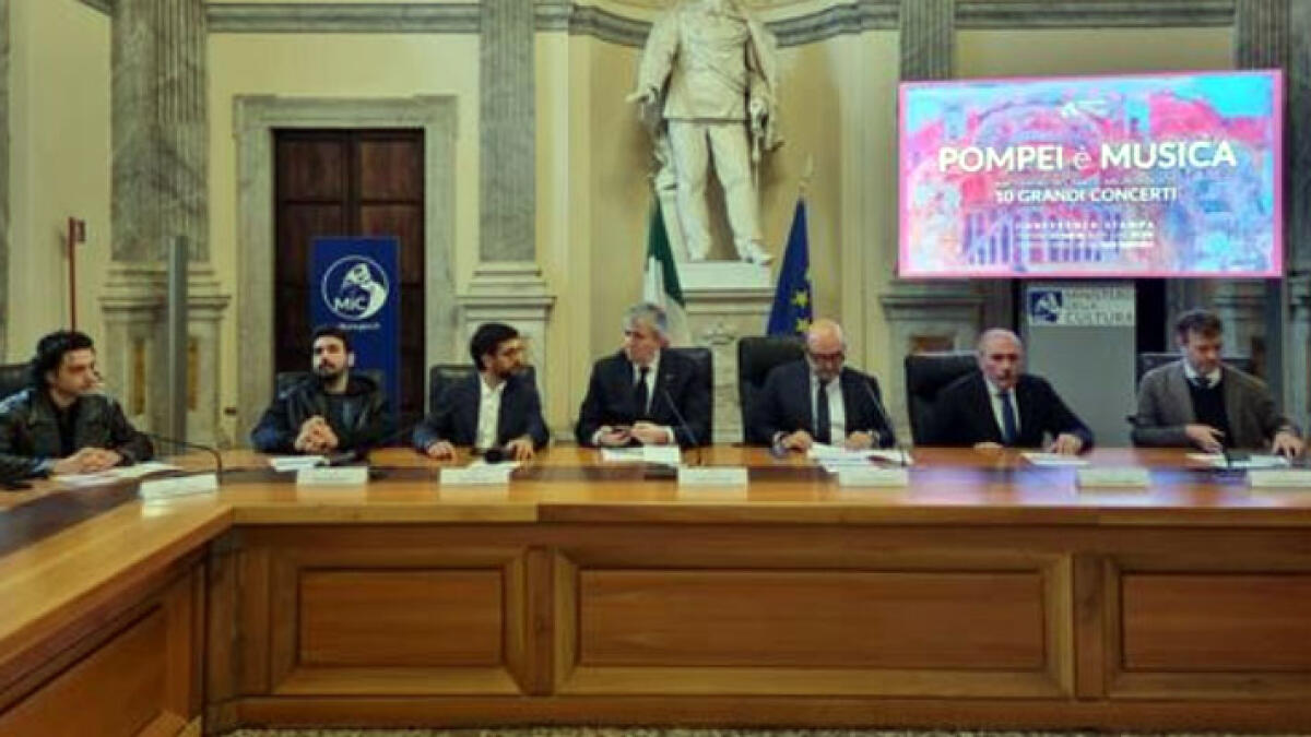 Scavi di Pompei, presentati i 10 grandi concerti estivi - 