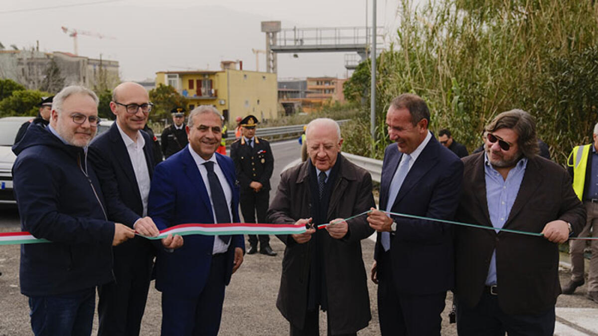 Nuova rampa dell'autostrada Torre-Boscoreale-Pompei - 