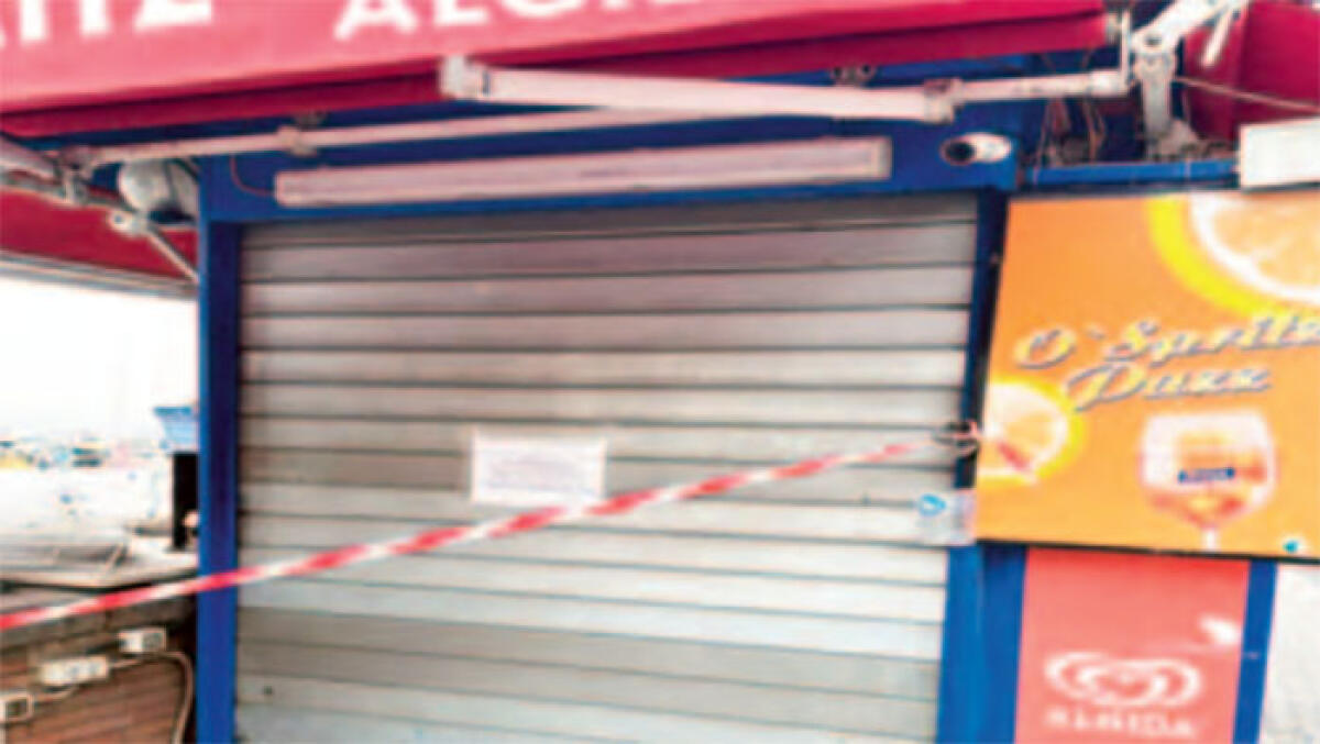 Acque di scarico in mare, sigilli a chalet - 