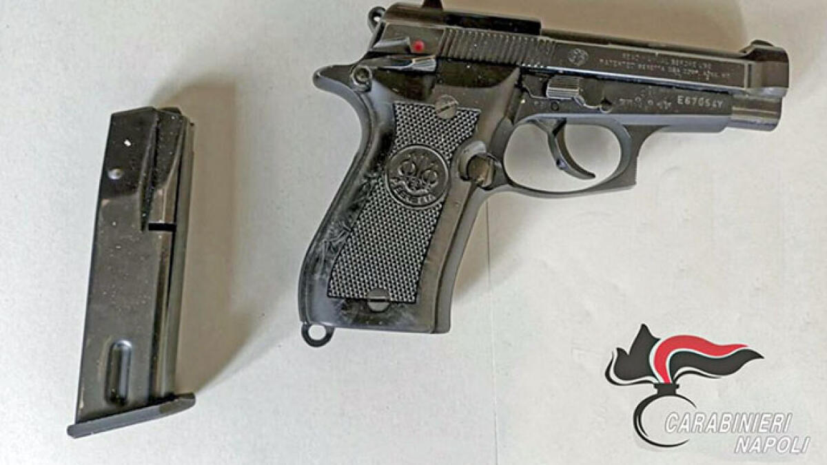 Arrestato pusher, aveva una pistola rubata a San Gennaro Vesuviano - 