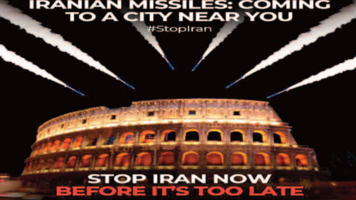 Il post che fa paura: missili iraniani sul Colosseo - 